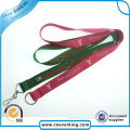 Cute Red Polyester Lanyard with Metal J-Hook